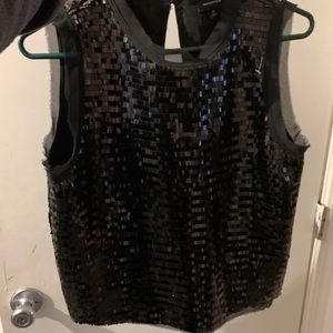 Sequin black shell